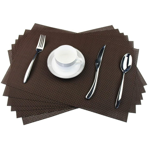 New PVC Gel Placemats Set of 2 12x18 Modern Design Table Dinner Place Mats New PVC Gel Placemats Set of 2 12x18 Modern Design Table Dinner Place Mats
